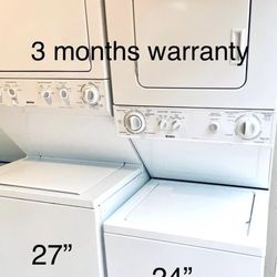 Stackable Washer & Dryer ‼️ 3-Month Warranty ✅ Delivery -Dade & Broward Tested •Clean• Ready to Use