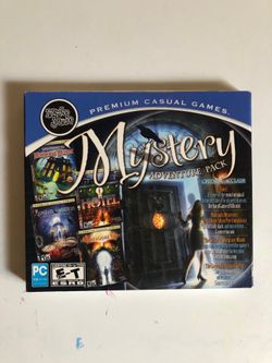 Mystery Adventure Pack PC Cd-ROM Software New Sealed
