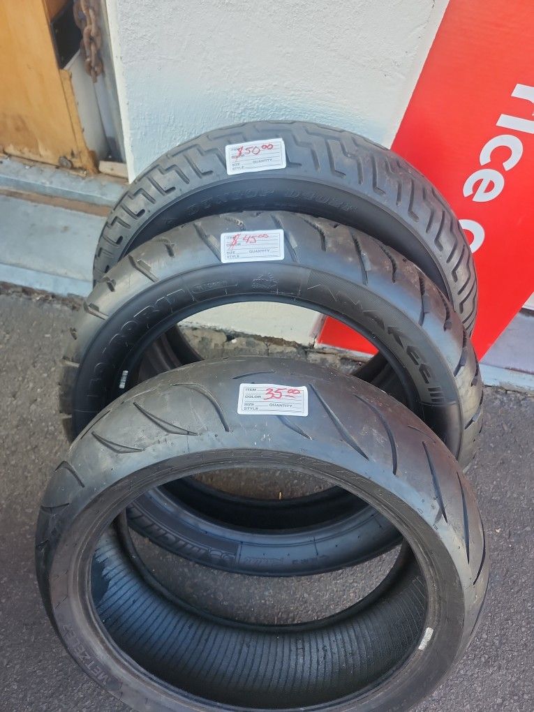 Slightly Used Brand Name Tires