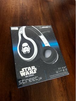 SMS Audio Star Wars First Edition STREET by 50 cent Stormtrooper Headphones - NIB