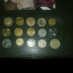 SMALL FOREIGN COIN COLLECTION. 