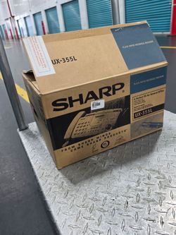 SHARP UX-355L Fax Machine Plain Paper Facsimile Machine Home/New open Box