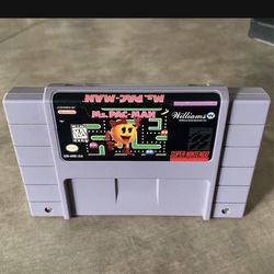 Ms. Pac Man SNES