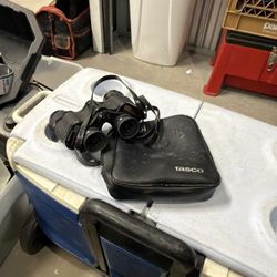 Vintage 1989 Tasco 7x35mm Zip Focus 4000 Binoculars w/ Bag &  - GREAT