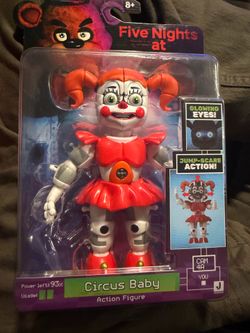FNAF Five Nights at Freddy's Jazwares Circus Baby Action Figure Sealed