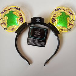Disney Park's The Nightmare Before Christmas Light Up Ears Headband 