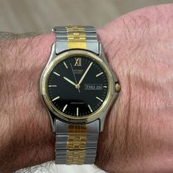 Vintage Citizen 2-tone Gold And Silver Watch