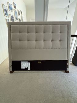 Pottery Barn Tufted Upholstered Headboard