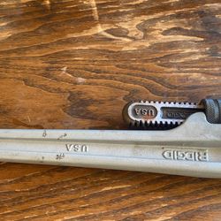 Ridgid 18” Aluminum Pipe Wrench 