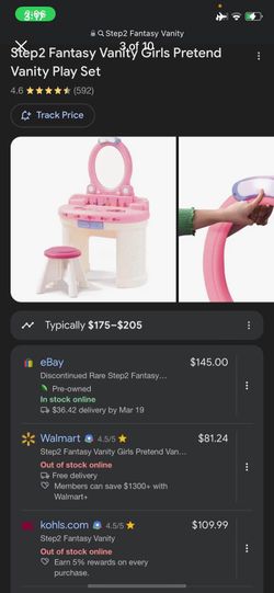 Step2 Fantasy Vanity for Toddlers Young Girls - See My Items for 
