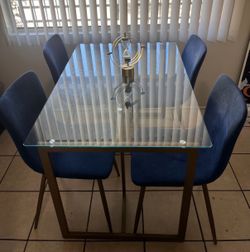 Table and chairs