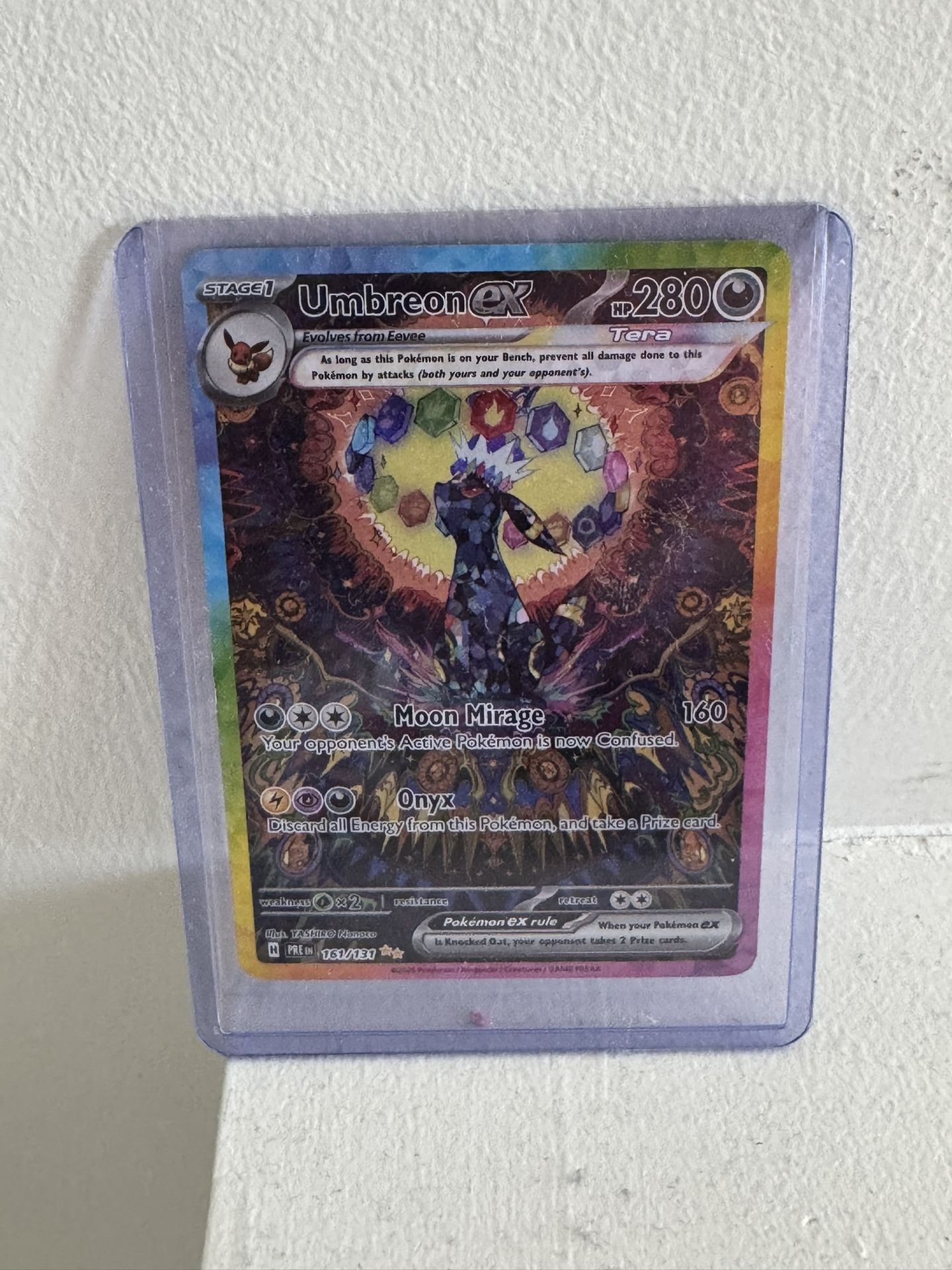 Prismatic evolutions Umbreon
