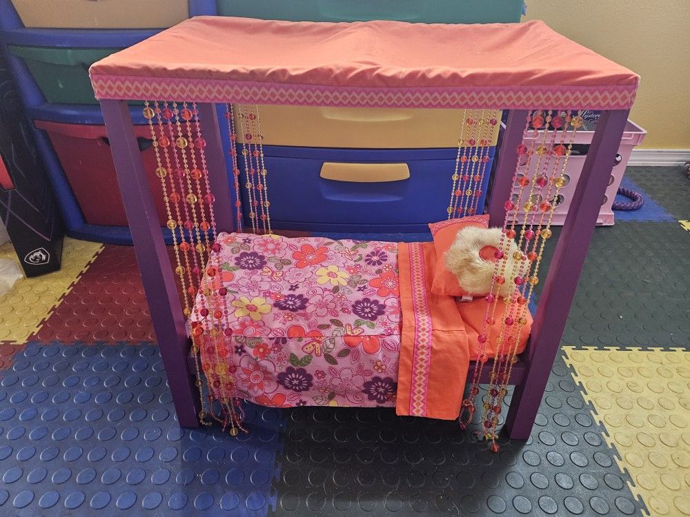 American Girl Doll Julie's Groovy Bed