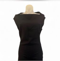 Zara Woman Black Sheath Dress