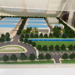 Architectural Models Of Industrial Building