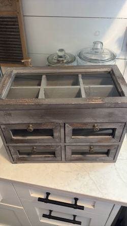 Rustic Wood Storage, Jewelry Box, Etc.