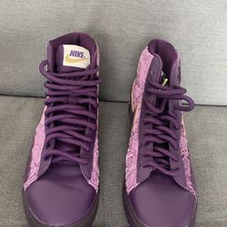 Purple velvet deals nikes