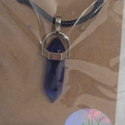 Natural Gemstone Pendants Necklaces #3