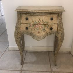 Vintage Hand Painted Collezione Europa Venetial Style Chest Of Drawers