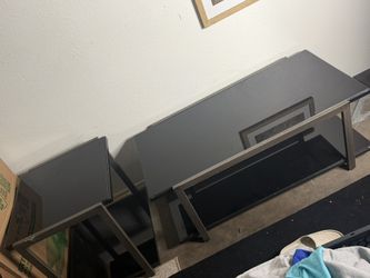 Black Modern Table set