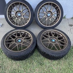 Apex Arc 8 18x8.5 Wheels And Tires Bronze