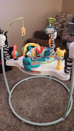 Fisher Price Jungle Jumparoo with lights and sounds