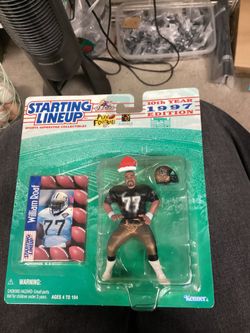 William Roaf- Starting Lineup Sports Superstar Collectibles Action Figure