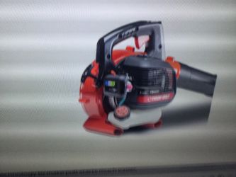 CRAFTSMAN B2000 25-CC 2 CYCLE 410-SFM 180 MPH GAS HANDHELD LEAF BLOWER.   IN EXCELLENT CONDITION