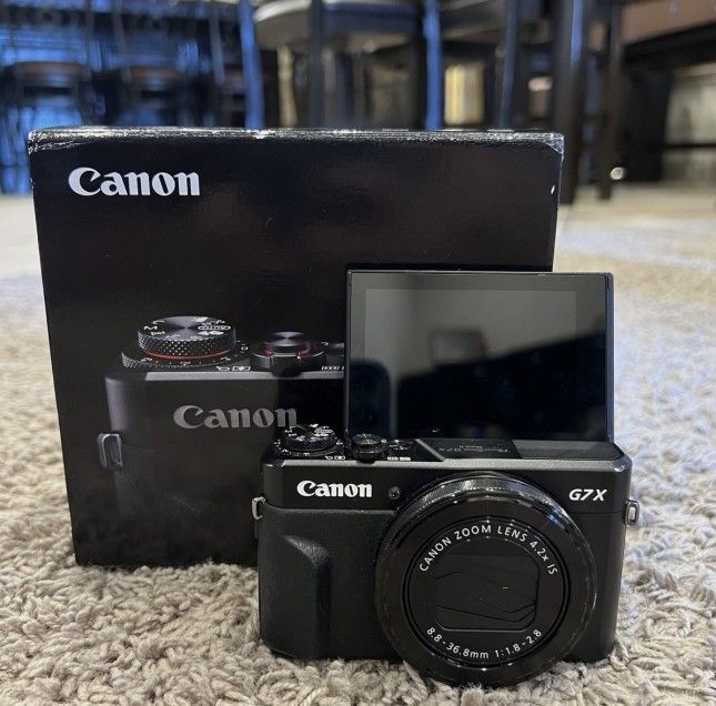 Canon PowerShot G7X Mark II