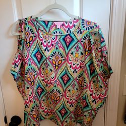 PURE SILK Lilly Pulitzer Top - Size XS