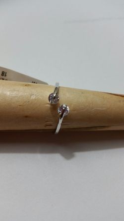 So Cute Double CZ Ring