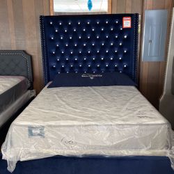 Brand new diamond beds, headboard, footboard, and rails for $500 each