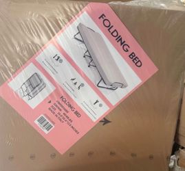 Costway Twin Size Folding Bed 38" x 75" Rollaway Guest Bed Portable Sleeper Bed