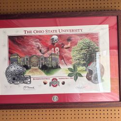 Ohio State Art Piece 