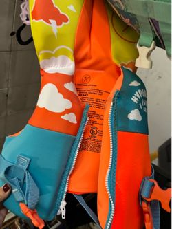 Infant toddler used twice life jacket