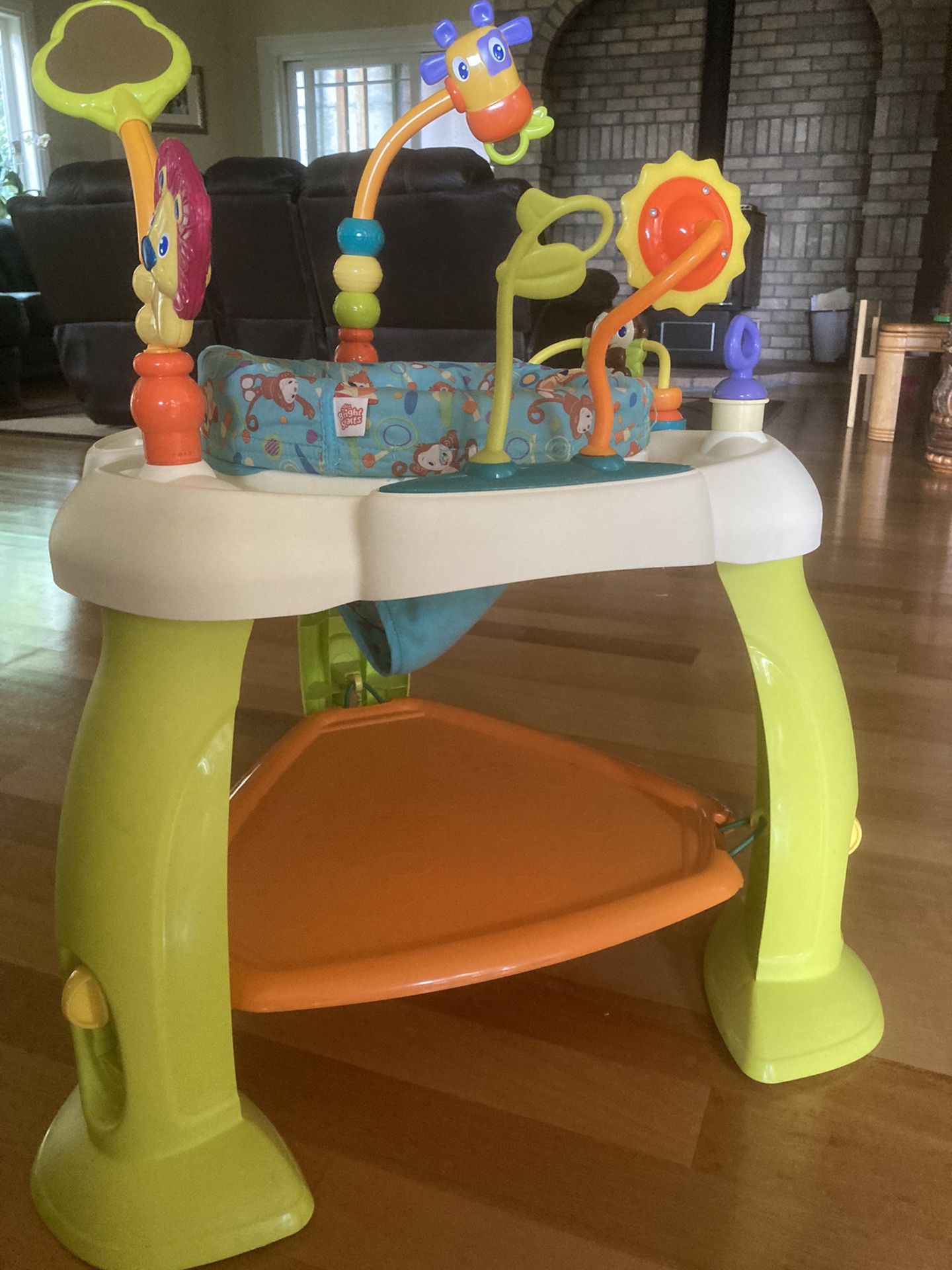 Bright Starts Springin’ Safari Bounce A Round Activity Toy