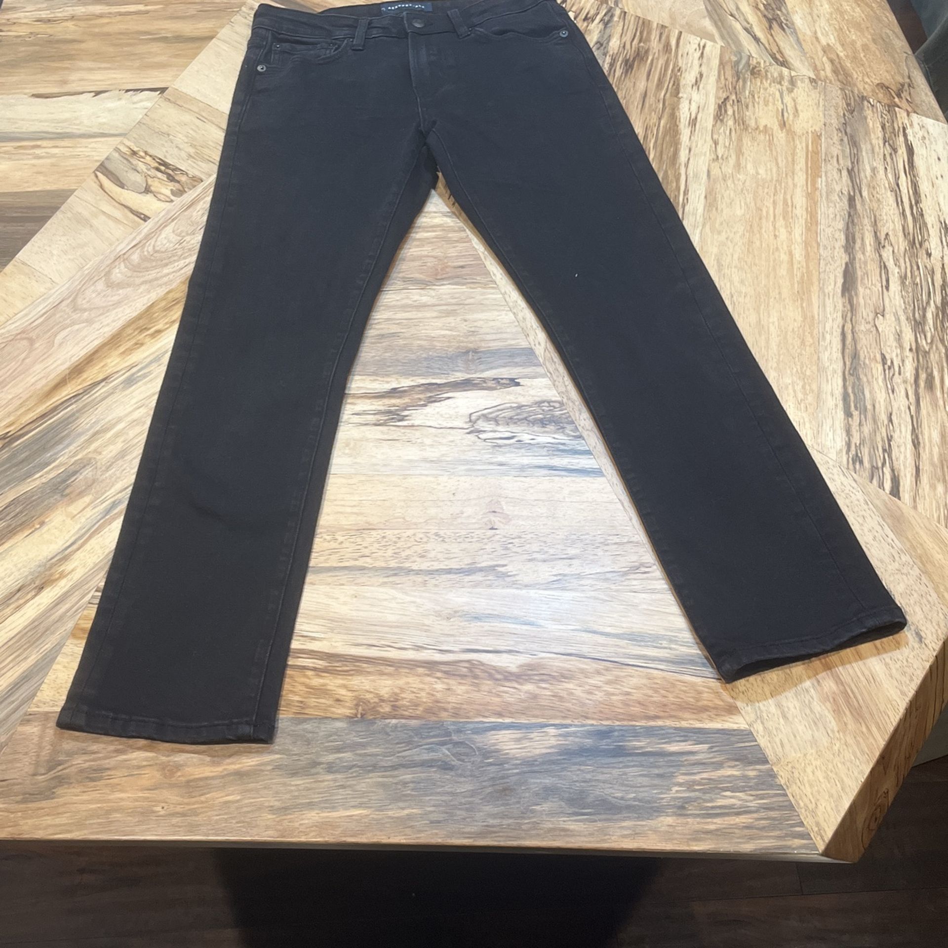 black slim aeropostale jeans