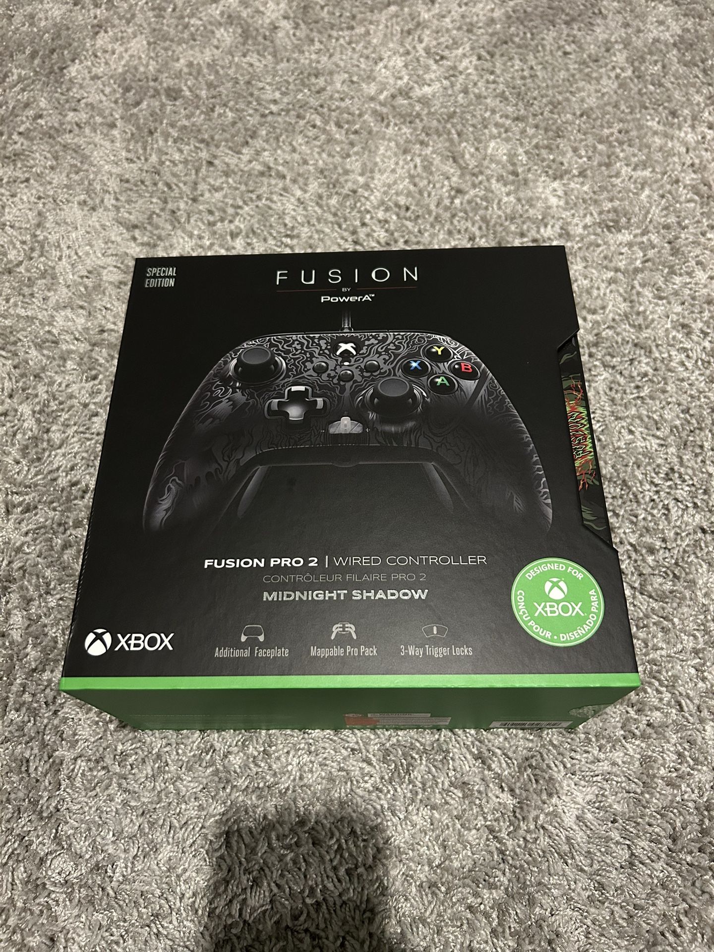 Fusion Pro 2 Midnight Shadow Xbox Wired Controller
