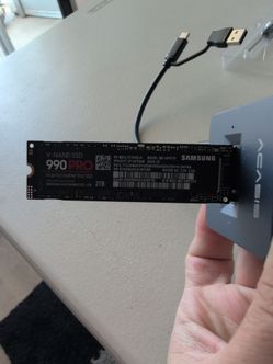 Samsung 990 Pro 2TB m2 ssd, used