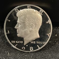 1981 S Gem Proof Kennedy Half Dollar 262
