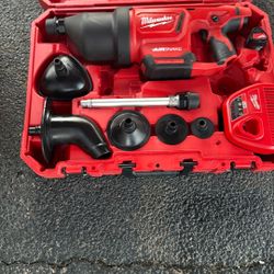 M12 Milwaukee Air Snake Like New store price almost 450 my price 340