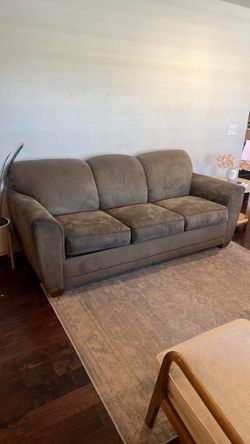 3-Seat Microfiber Sofa