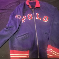 Ralph Lauren Polo Varsity Jacket (LARGE)