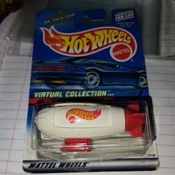 Hot Wheels BLIMP White Red Orange w/Hot Wheels Logo 1999 Virtual Collection #142 $5.00