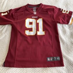 Ryan Kerrigan Washington Redskins Football Jersey Youth Large Nike NFL NFC East