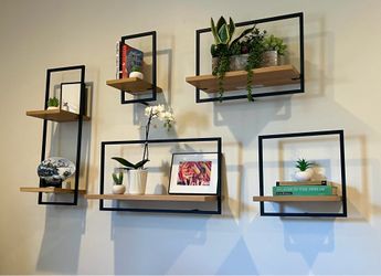 6 West Elm Floating Shelves
