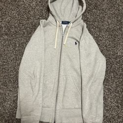 Polo Ralph Lauren Gray Zip Up Men