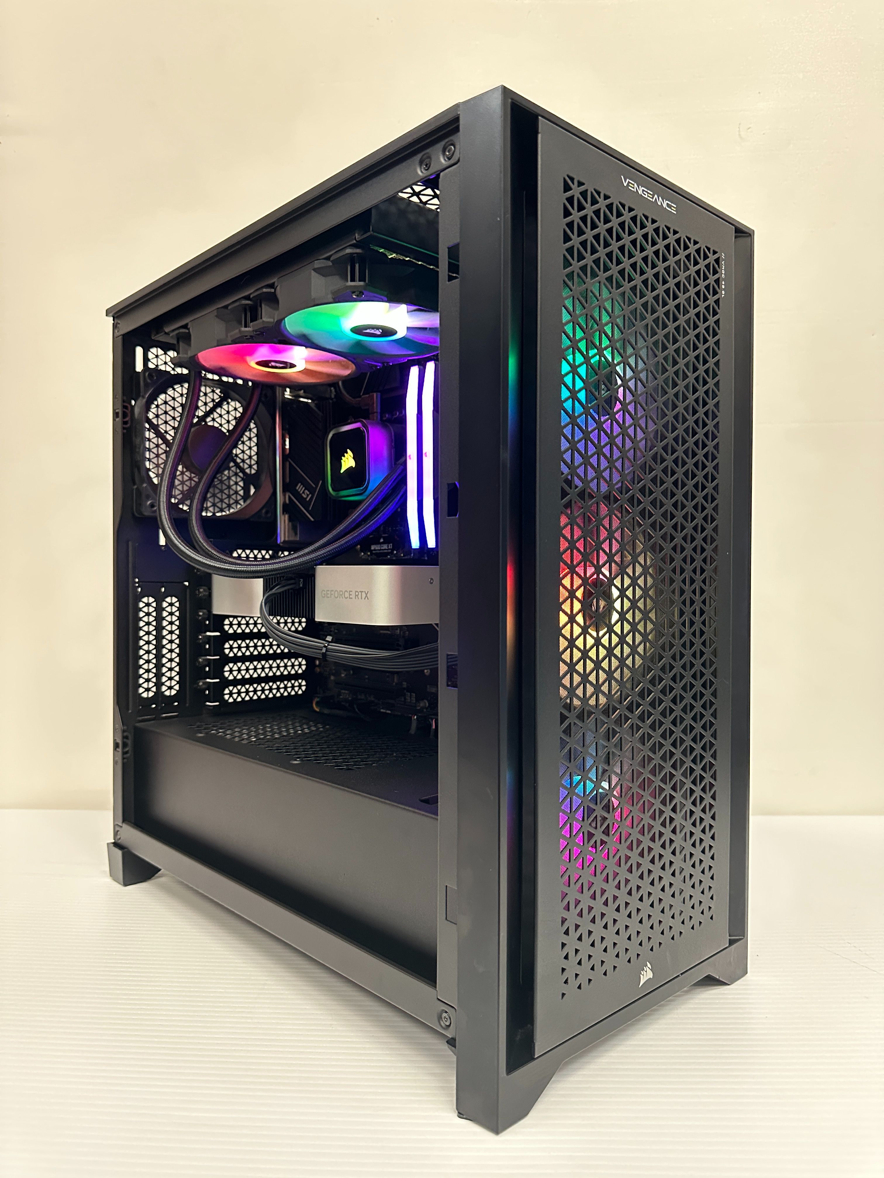 Corsair Vengeance Gaming Desktop | Intel Core i5-13600KF | 32GB DDR5 | 1TB SSD NVMe | RTX 4060Ti | UD310 | PC | SYSTEM |