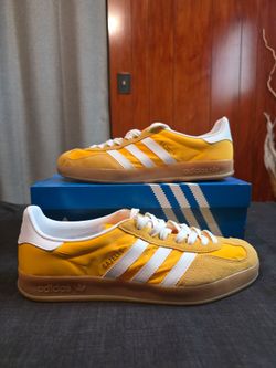 Adidas Gazelle Indoor Yellow Sneakers Men's