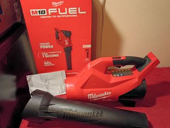M18 MILWAUKEE FUEL blower tool only $145